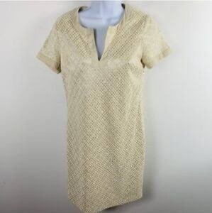 ❤️Muse Short Sleeve Shift Dress sparkle shimmer size 2